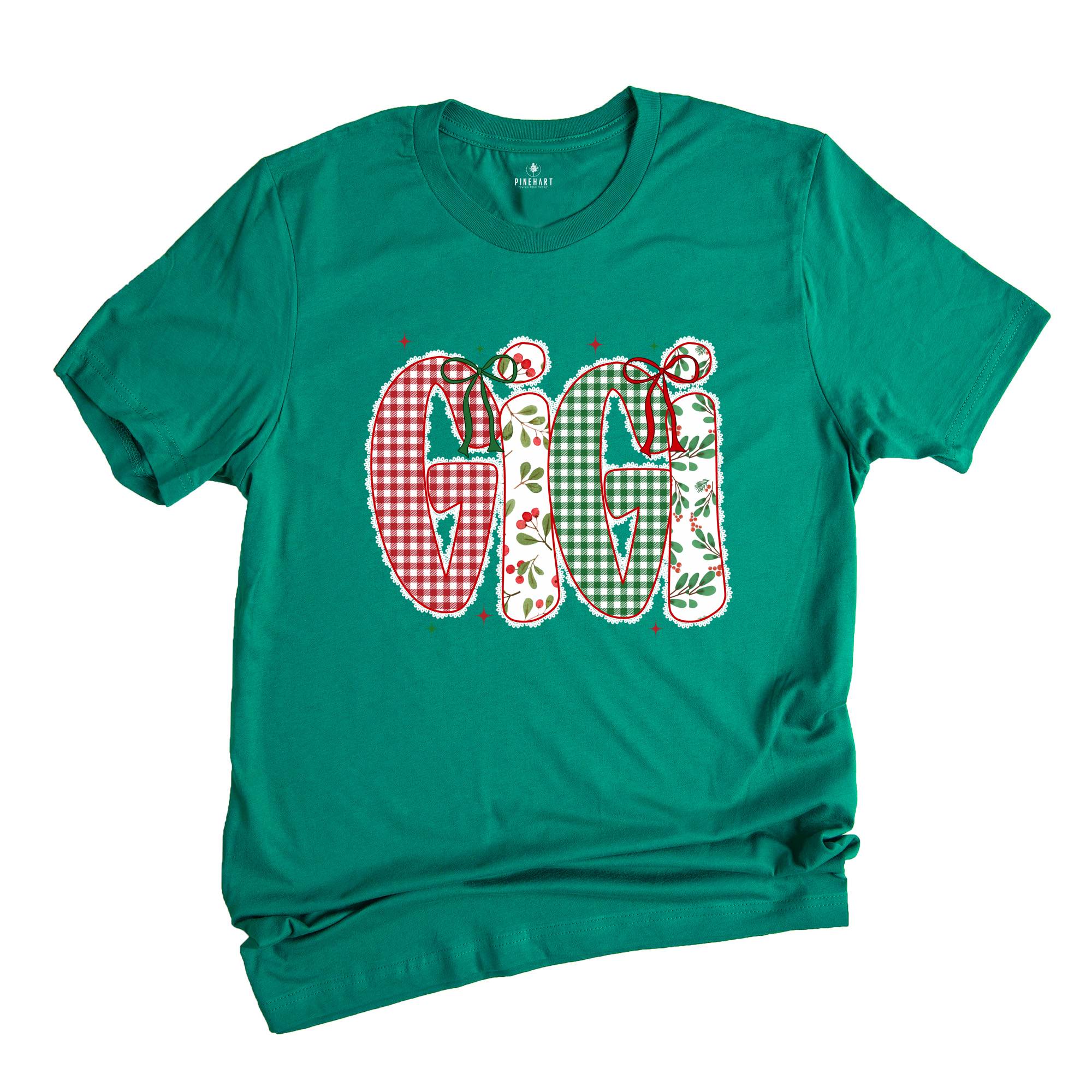 Christmas Gigi Shirt, Gigi Claus Shirts, Christmas Gigi Reveal Gift, Gigi Grammy Shirt, Gigi Tee Shirt, Gigi Announcement