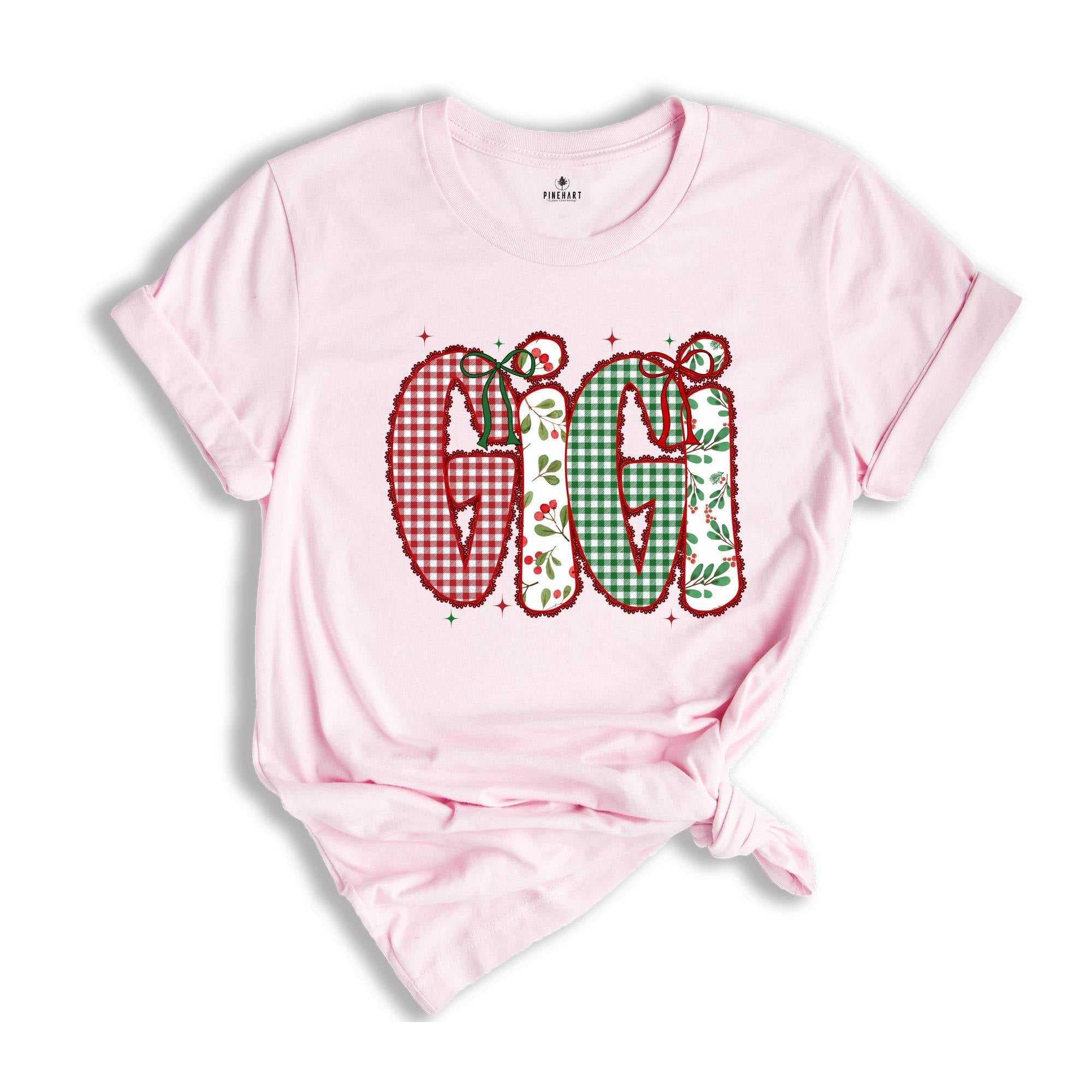 Christmas Gigi Shirt, Gigi Claus Shirts, Christmas Gigi Reveal Gift, Gigi Grammy Shirt, Gigi Tee Shirt, Gigi Announcement