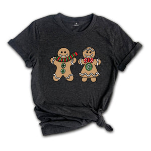 Christmas Gingerbread Cookie Shirt, Cute Christmas T-Shirt, Holiday Apparel, Christmas Baking Shirt, Christmas Party Shirt