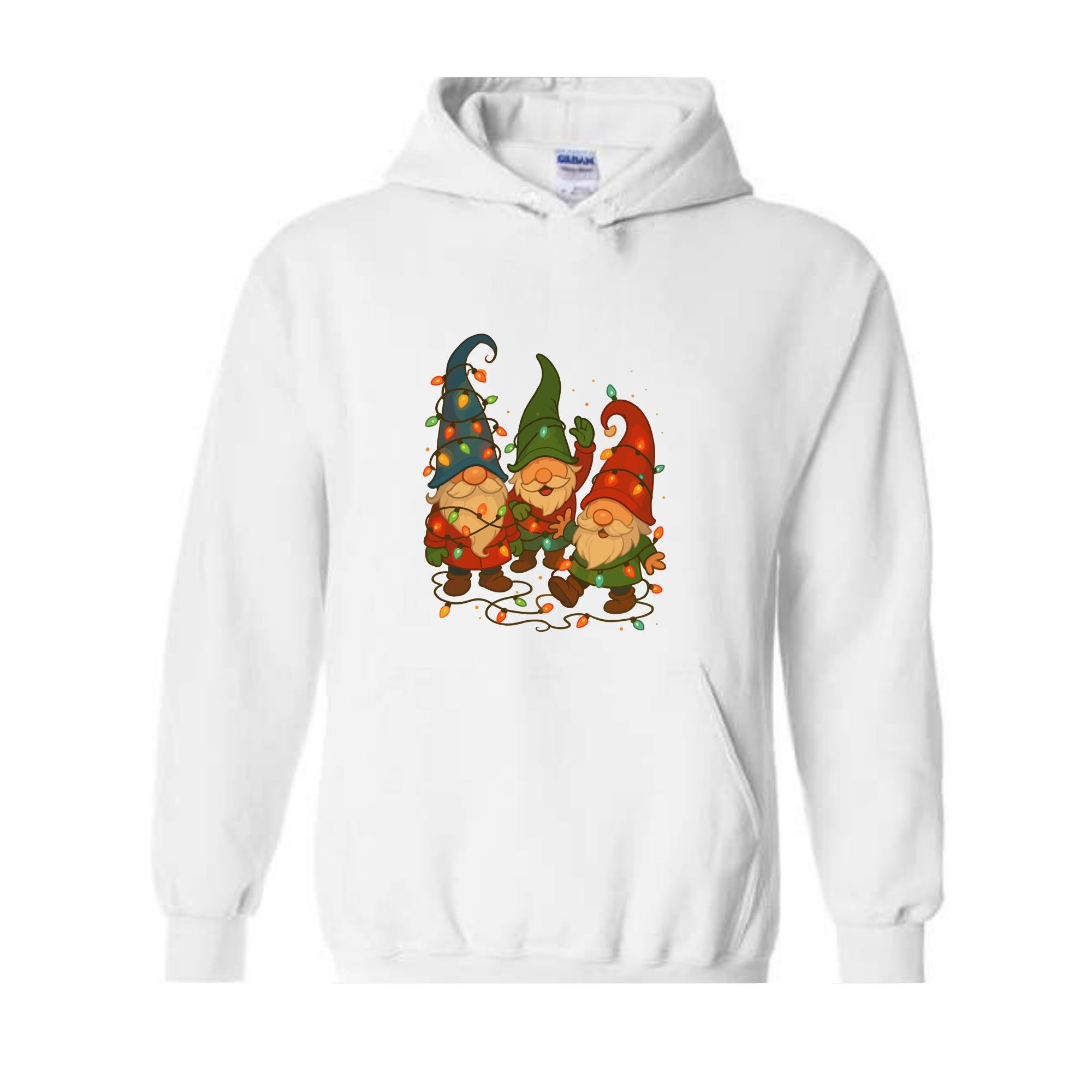 Christmas Gnomes Sweatshirt, Christmas Hoodie, Retro Gnomes Hoodie, Matching Christmas Shirts, Christmas Gifts, Christmas Holiday Tee