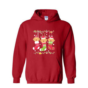 Christmas Golden Retriever Hoodie, Christmas Pajama, Dog Hoodie, Happy Christmas Dog, Cute Dog Hoodie