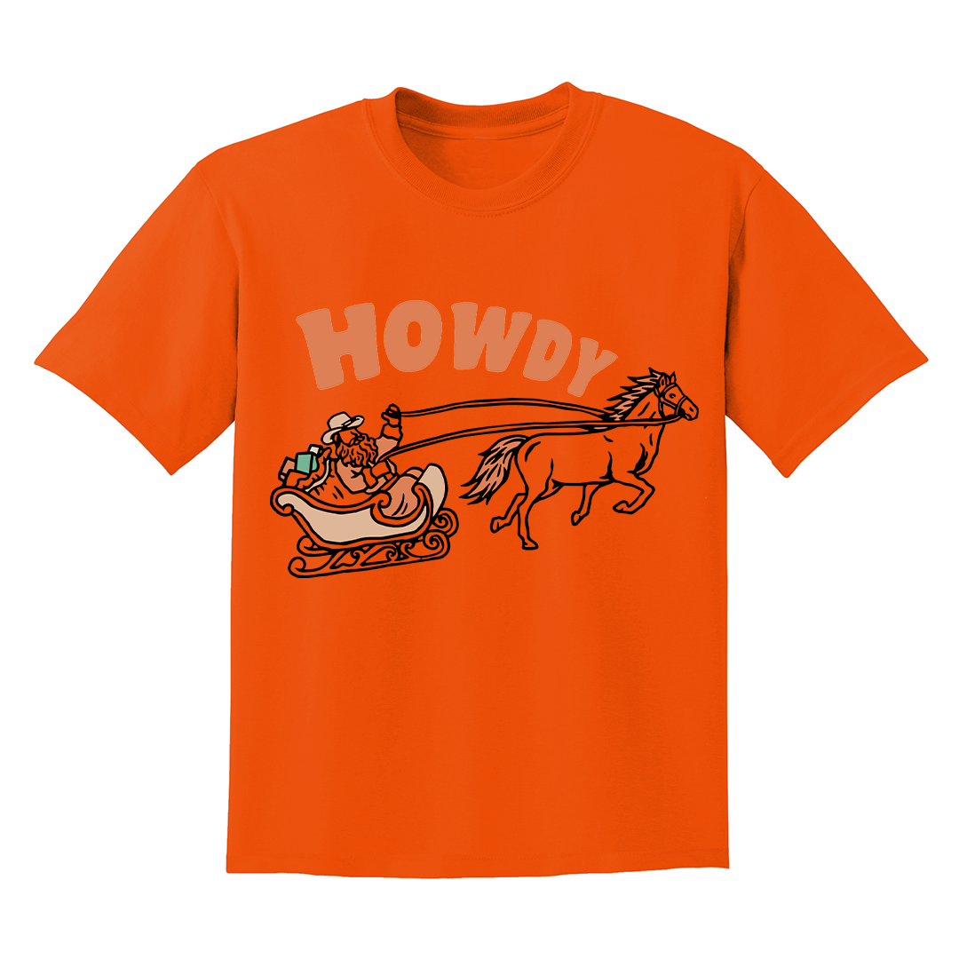 Christmas Howdy Shirt, Western Christmas Shirt, Cowboy Santa Shirt, Country Christmas T-Shirt, Howdy Apparel, Retro Santa Shirt