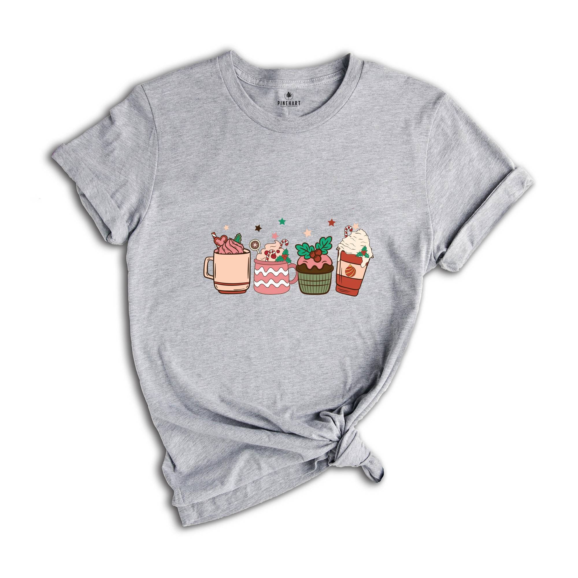 Christmas Latte Shirt, Cute Christmas Shirt, Christmas Party Tee, Cute Xmas Shirt, Family Reunion, Christmas Sweatshirt