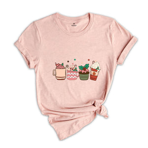 Christmas Latte Shirt, Cute Christmas Shirt, Christmas Party Tee, Cute Xmas Shirt, Family Reunion, Christmas Sweatshirt