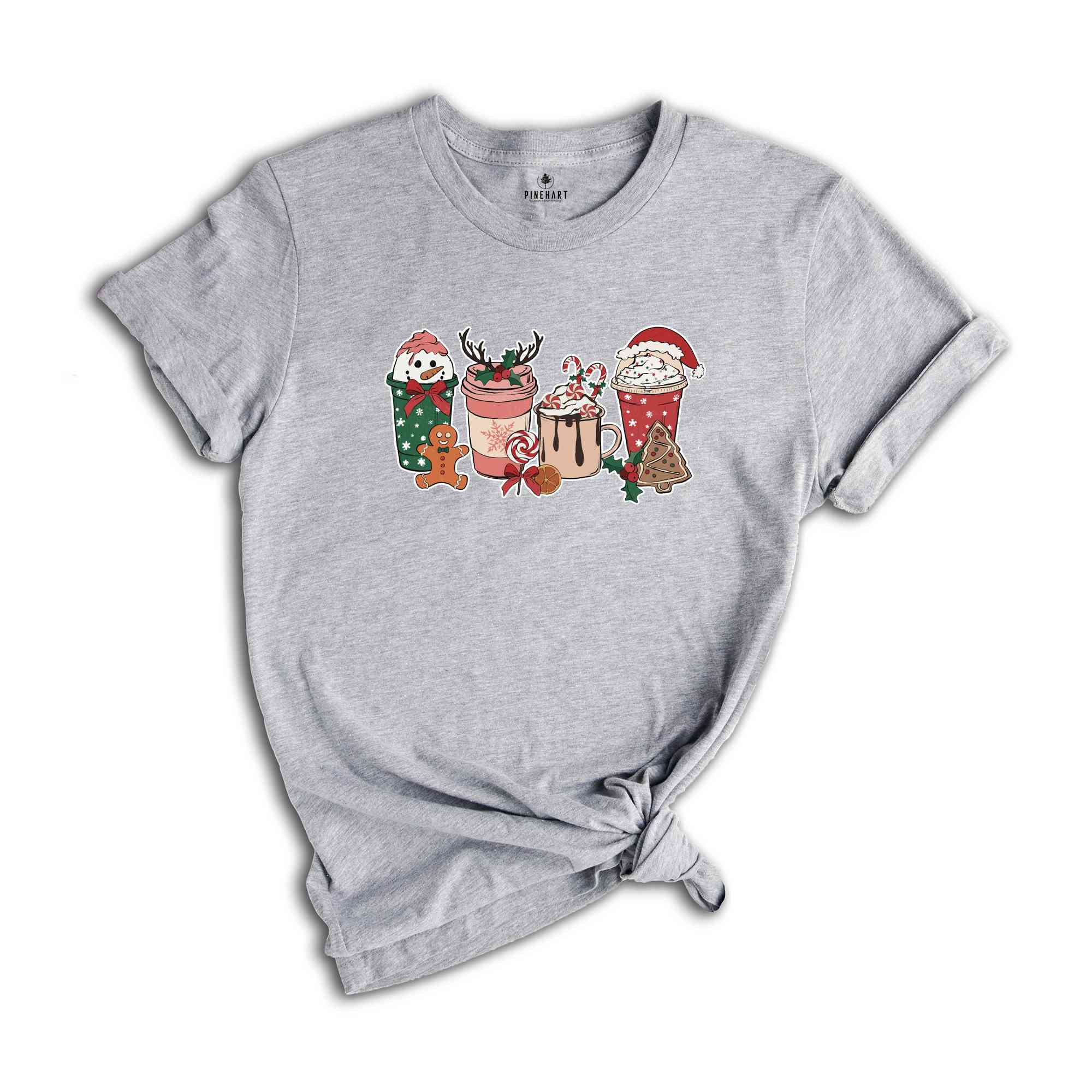 Christmas Latte Shirt, Cute Snowman Shirt, Coffee Lover Shirt, Caffeine Shirt, Xmas Coffee Shirt, Funny Christmas Tee, Christmas Reunion