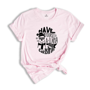 Christmas Llama Shirt,Kids Christmas Shirt,Cute Christmas Shirt, Christmas Gift,Funny Christmas Shirt,Christmas Shirt,Funny Christmas Gift