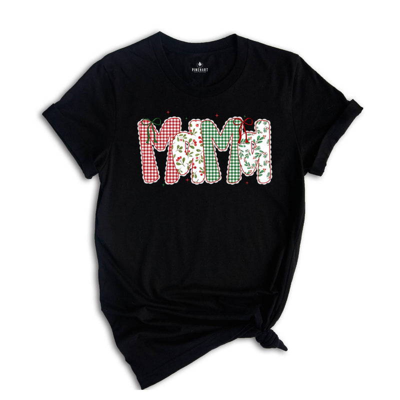 Christmas Mama Shirt, Mama Claus Shirts, Christmas Mama Reveal Gift, Mama Grammy Shirt, Mama Tee Shirt, Mama Announcement