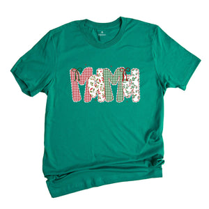 Christmas Mama Shirt, Mama Claus Shirts, Christmas Mama Reveal Gift, Mama Grammy Shirt, Mama Tee Shirt, Mama Announcement