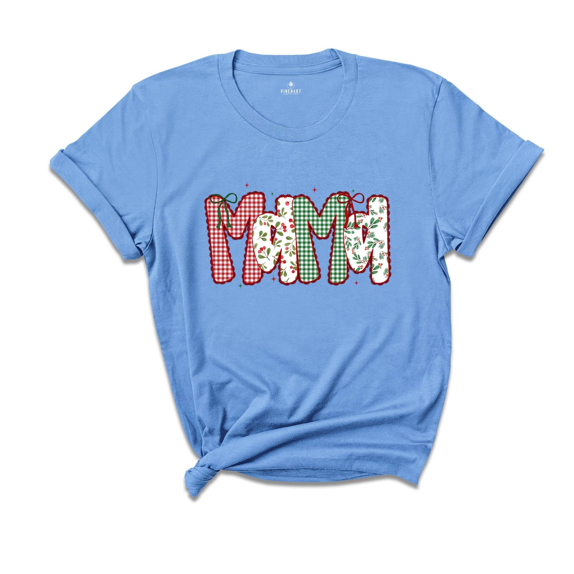 Christmas Mama Shirt, Mama Claus Shirts, Christmas Mama Reveal Gift, Mama Grammy Shirt, Mama Tee Shirt, Mama Announcement