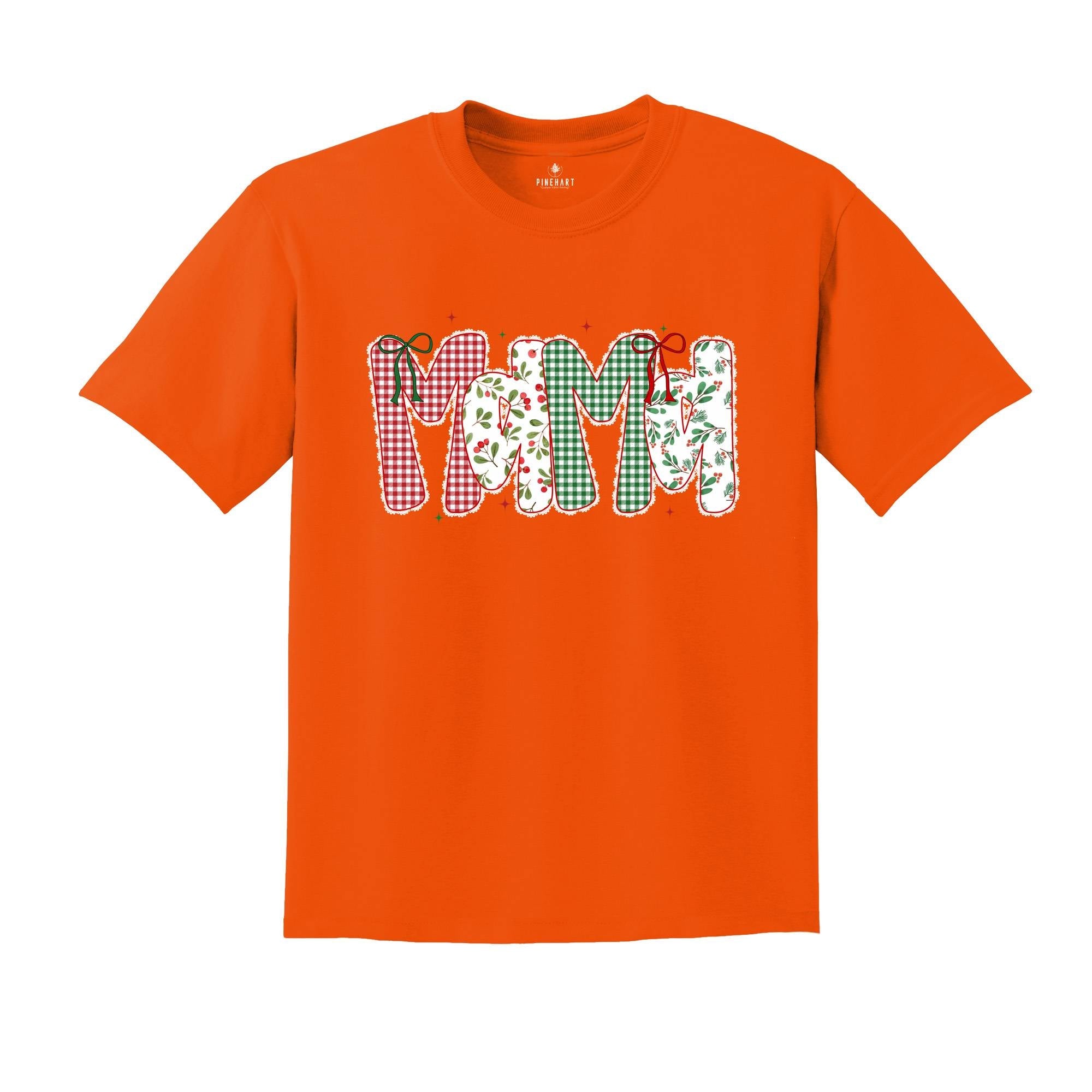 Christmas Mama Shirt, Mama Claus Shirts, Christmas Mama Reveal Gift, Mama Grammy Shirt, Mama Tee Shirt, Mama Announcement