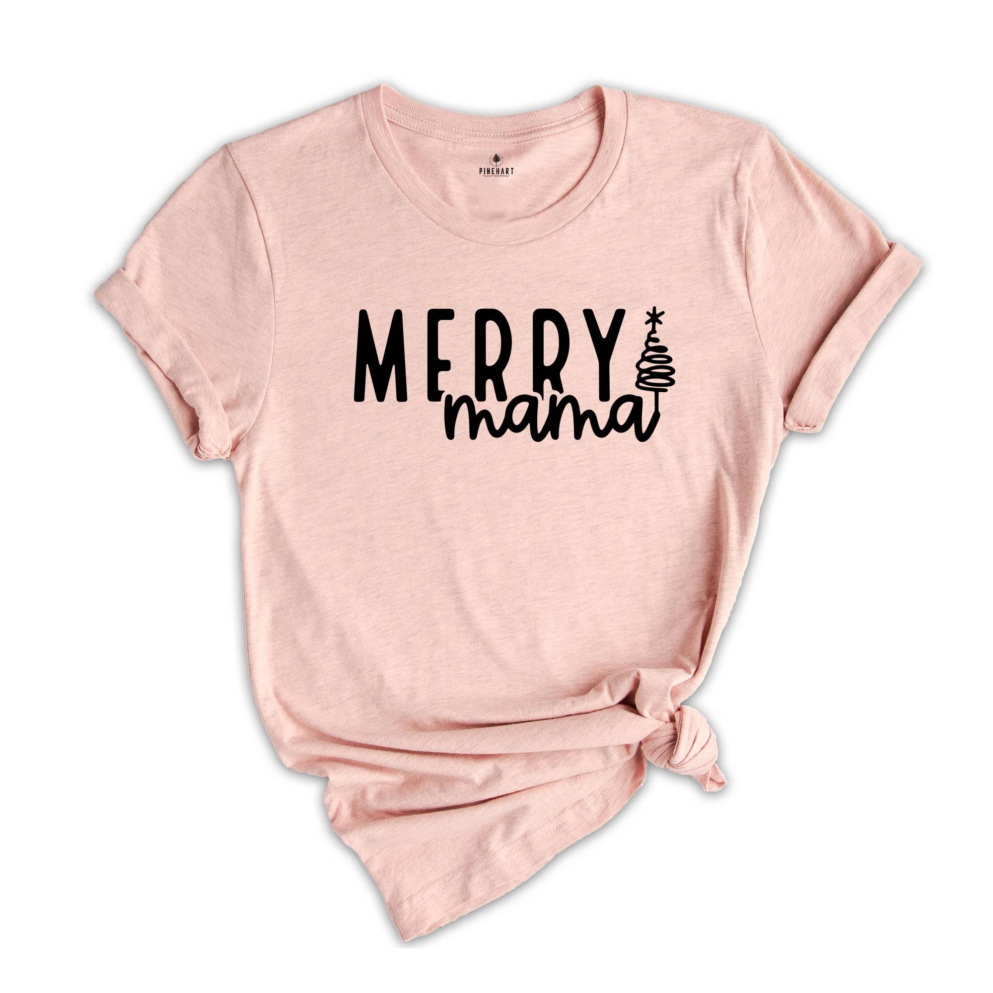 Christmas Merry Mama Shirt, Christmas Shirt, Christmas Gift, Merry Mama Shirt, Gift For Mom, Christian Clothing