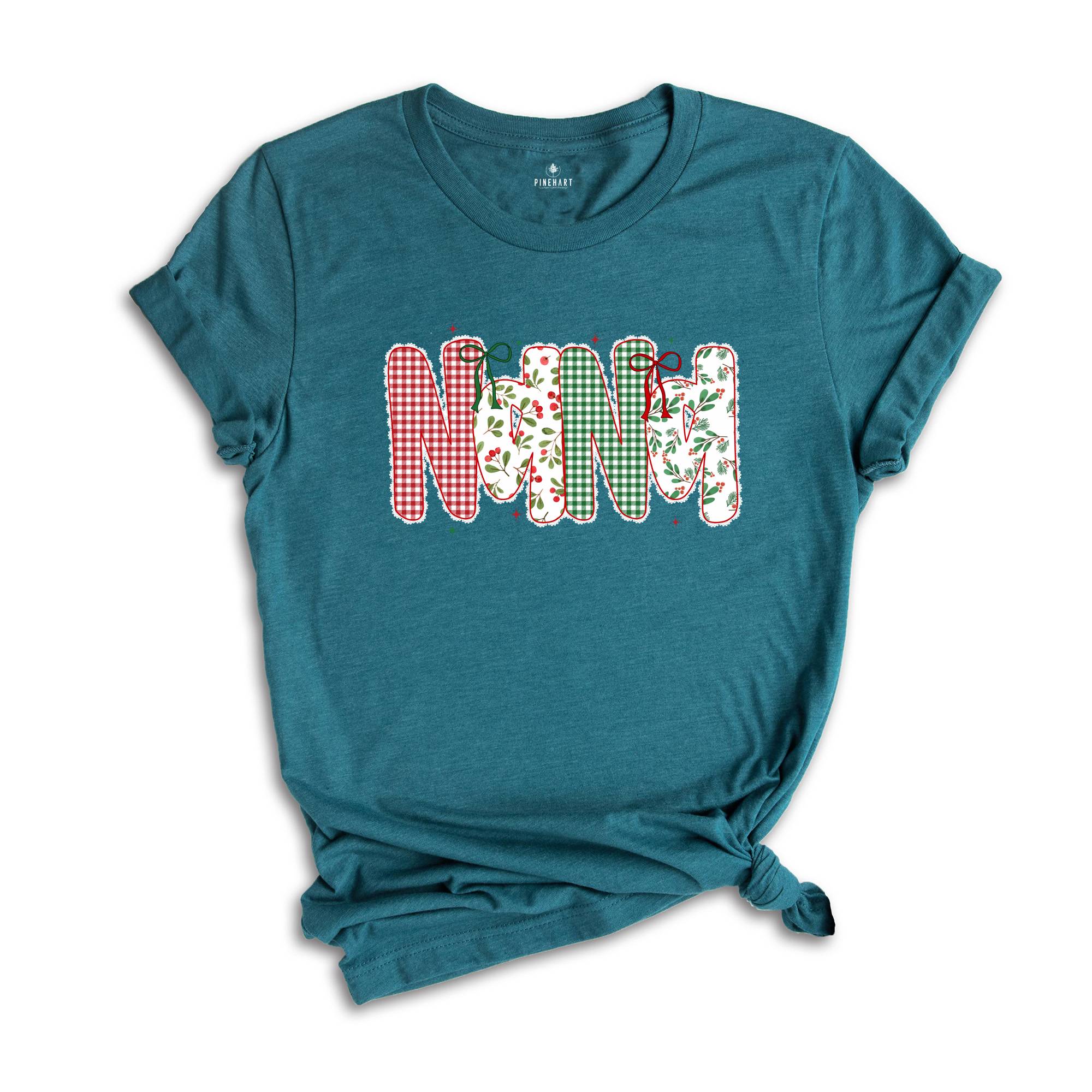 Christmas Nana Shirt, Nana Claus Shirts, Christmas Nana Reveal Gift, Nana Grammy Shirt, Nana Tee Shirt, Nana Announcement