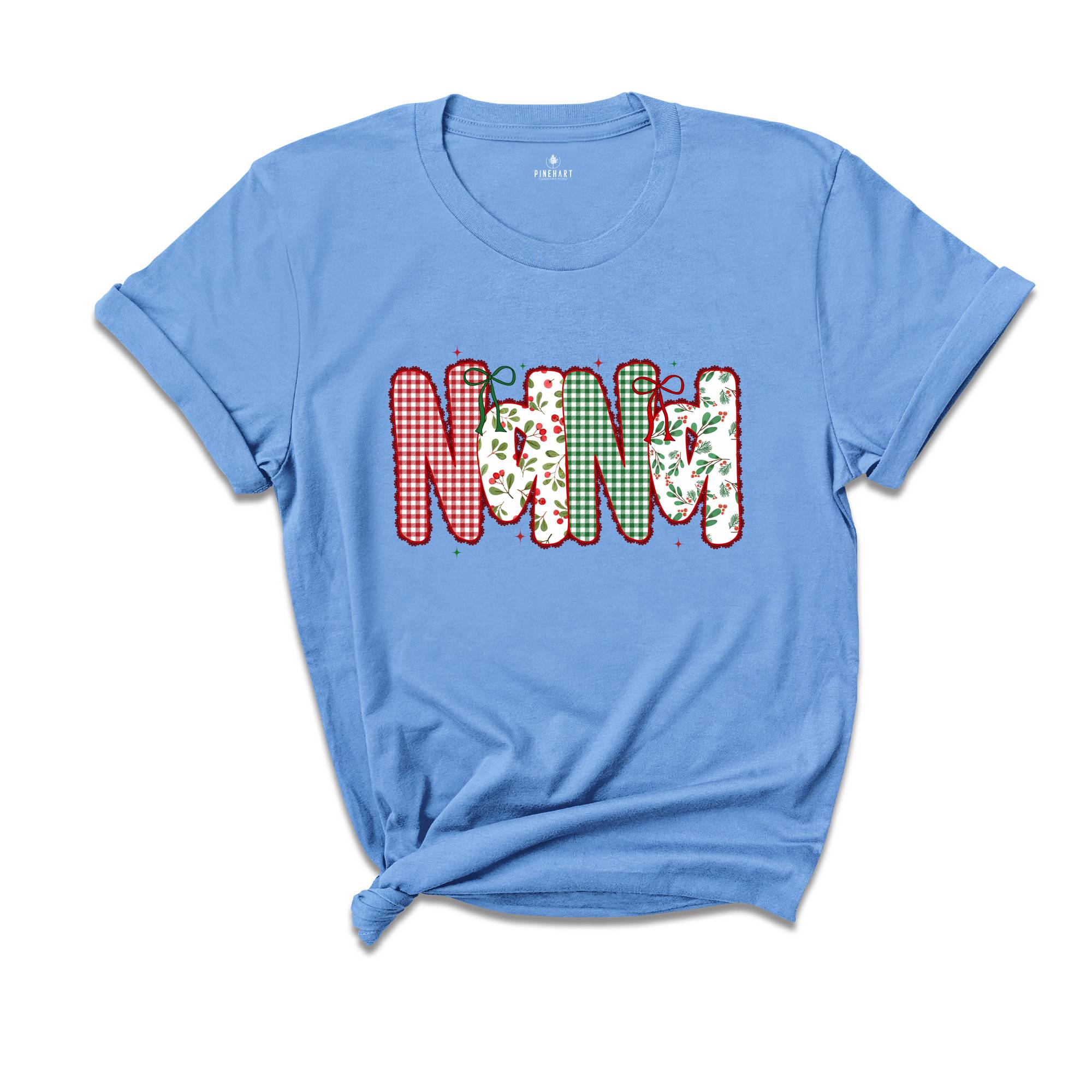 Christmas Nana Shirt, Nana Claus Shirts, Christmas Nana Reveal Gift, Nana Grammy Shirt, Nana Tee Shirt, Nana Announcement