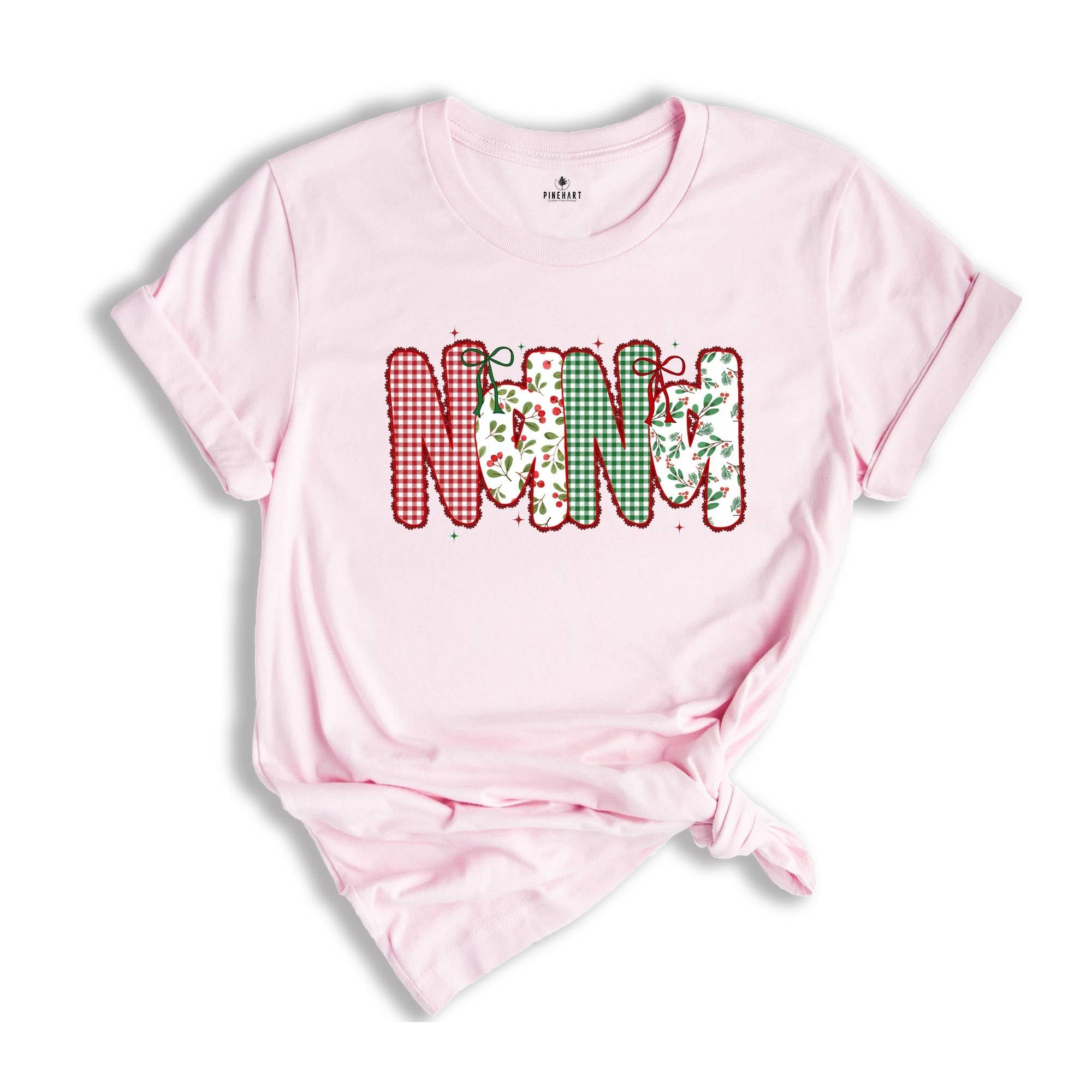 Christmas Nana Shirt, Nana Claus Shirts, Christmas Nana Reveal Gift, Nana Grammy Shirt, Nana Tee Shirt, Nana Announcement