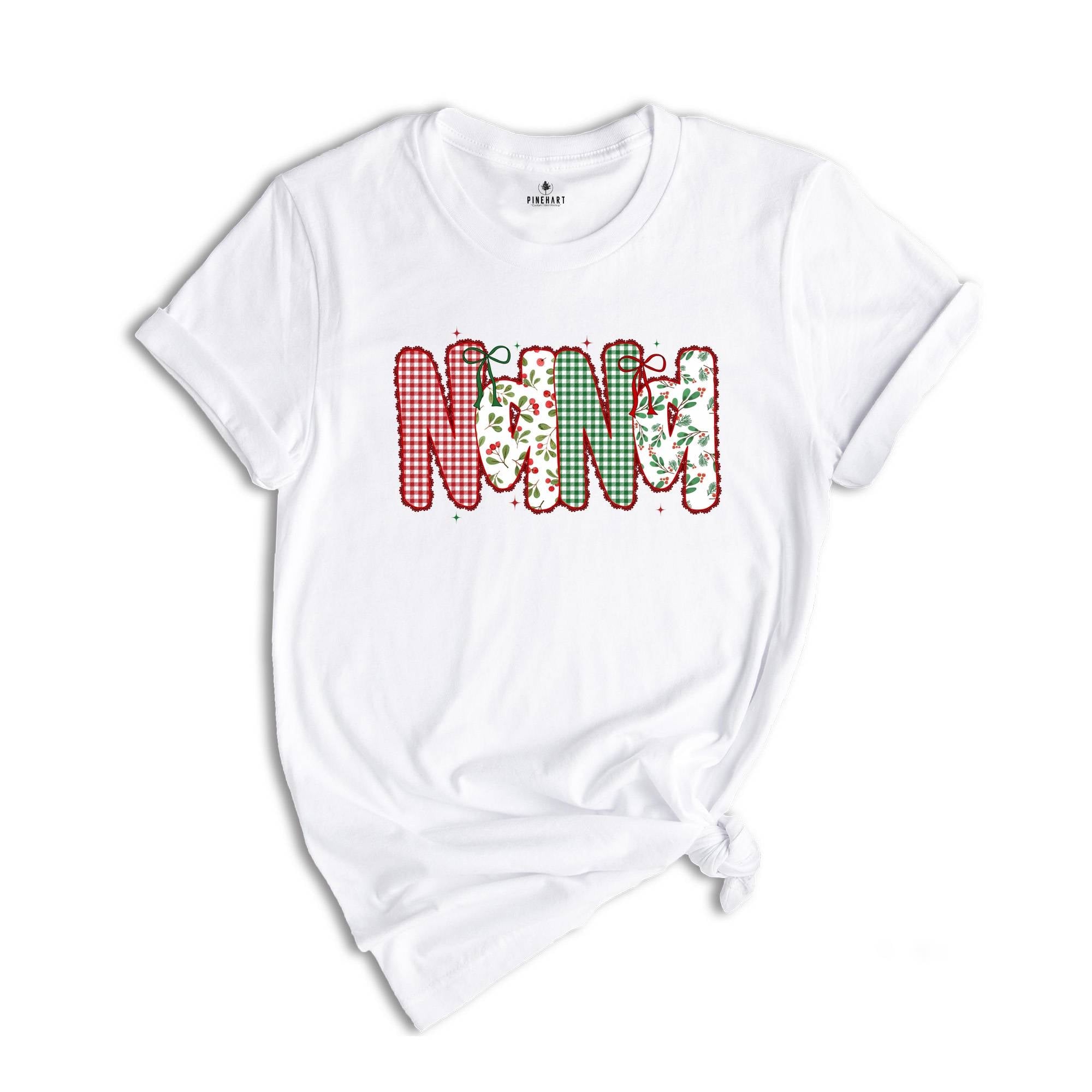 Christmas Nana Shirt, Nana Claus Shirts, Christmas Nana Reveal Gift, Nana Grammy Shirt, Nana Tee Shirt, Nana Announcement
