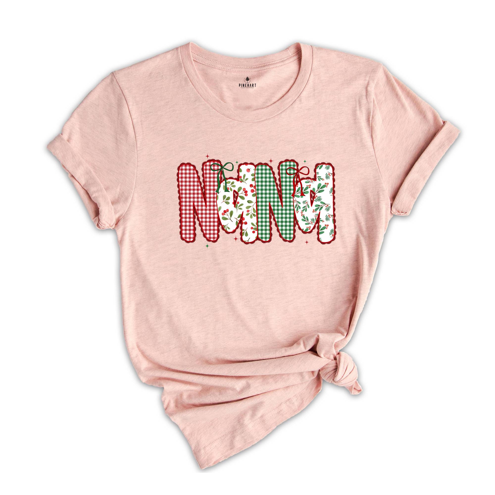 Christmas Nana Shirt, Nana Claus Shirts, Christmas Nana Reveal Gift, Nana Grammy Shirt, Nana Tee Shirt, Nana Announcement