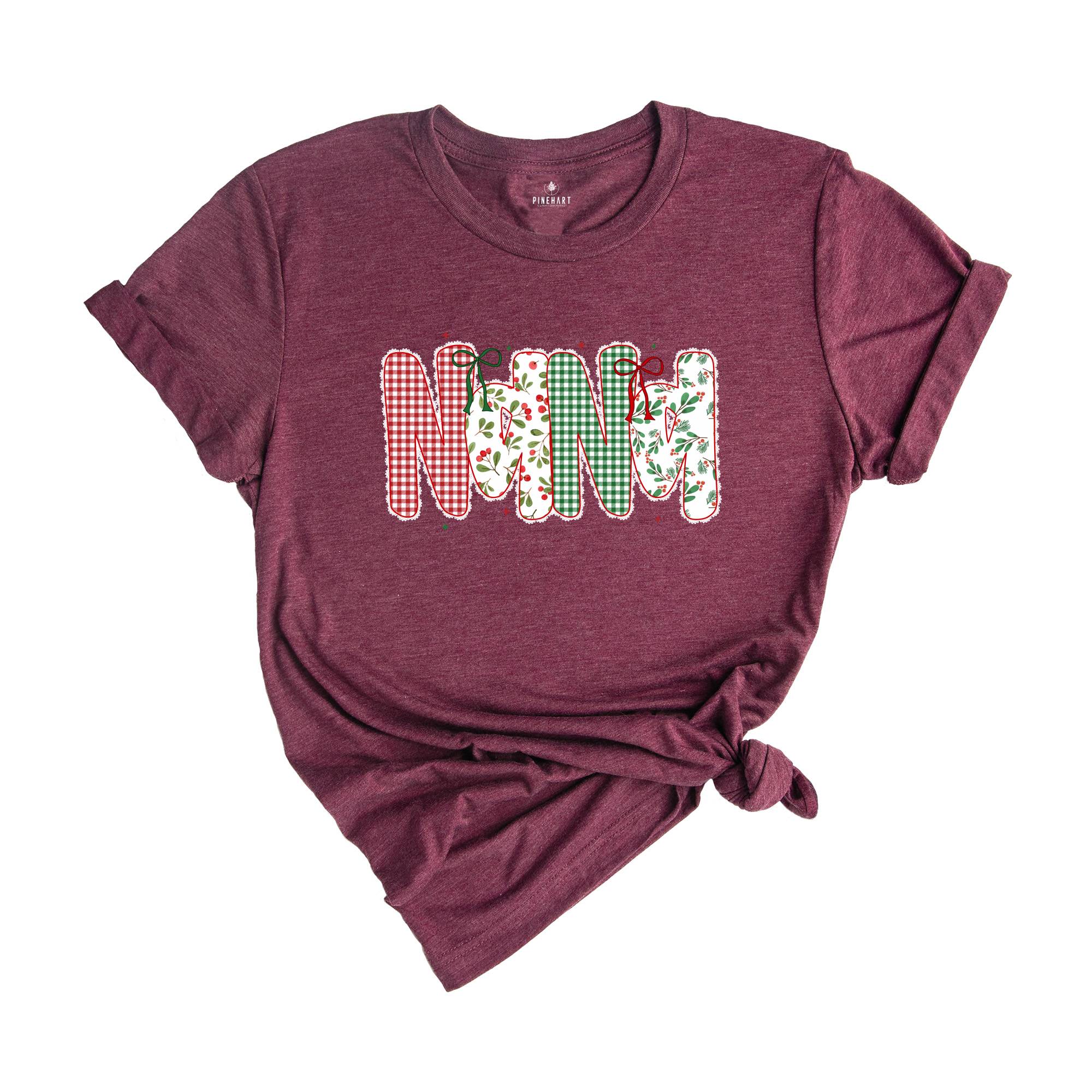 Christmas Nana Shirt, Nana Claus Shirts, Christmas Nana Reveal Gift, Nana Grammy Shirt, Nana Tee Shirt, Nana Announcement
