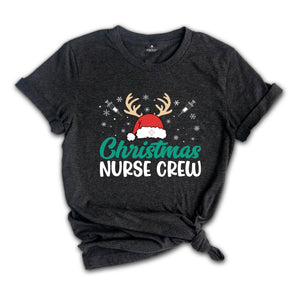 Christmas Nurse Crew Shirt, Nursing Christmas Shirt, Christmas Squad Shirt, Christmas Gift for Nurse, Xmas Nurse Shirt