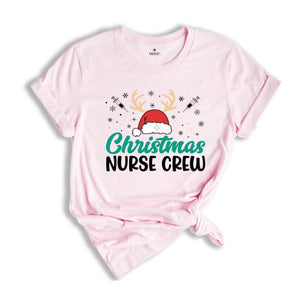 Christmas Nurse Crew Shirt, Nursing Christmas Shirt, Christmas Squad Shirt, Christmas Gift for Nurse, Xmas Nurse Shirt