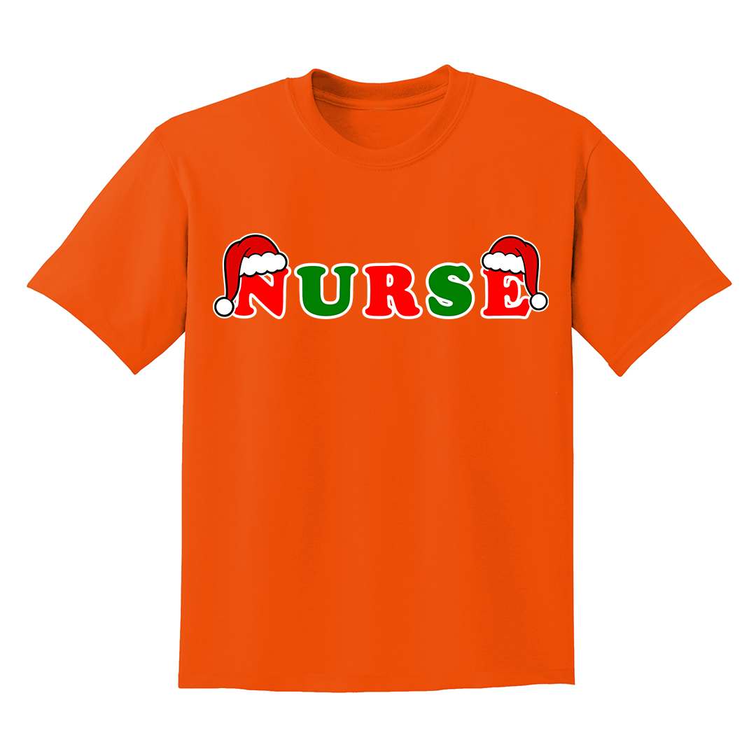 Christmas Nurse Shirt, Nurse Life Shirt, Gift For Nurse, Nursing Student Shirt, Nurse Sweatshirt, Christmas Hat Letters