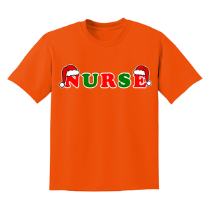Christmas Nurse Shirt, Nurse Life Shirt, Gift For Nurse, Nursing Student Shirt, Nurse Sweatshirt, Christmas Hat Letters