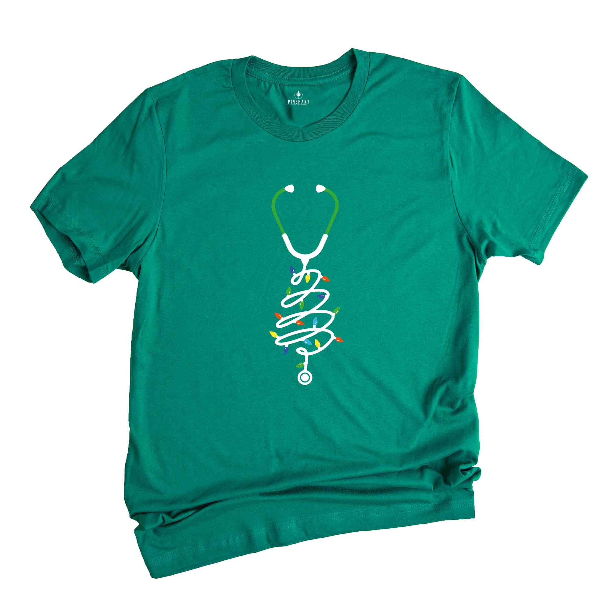 Christmas Nurse Stethoscope Shirt, Nurse Christmas Sweatshirt, Doctor Christmas T-Shirt, Christmas Gift, Nurse Life Shirt