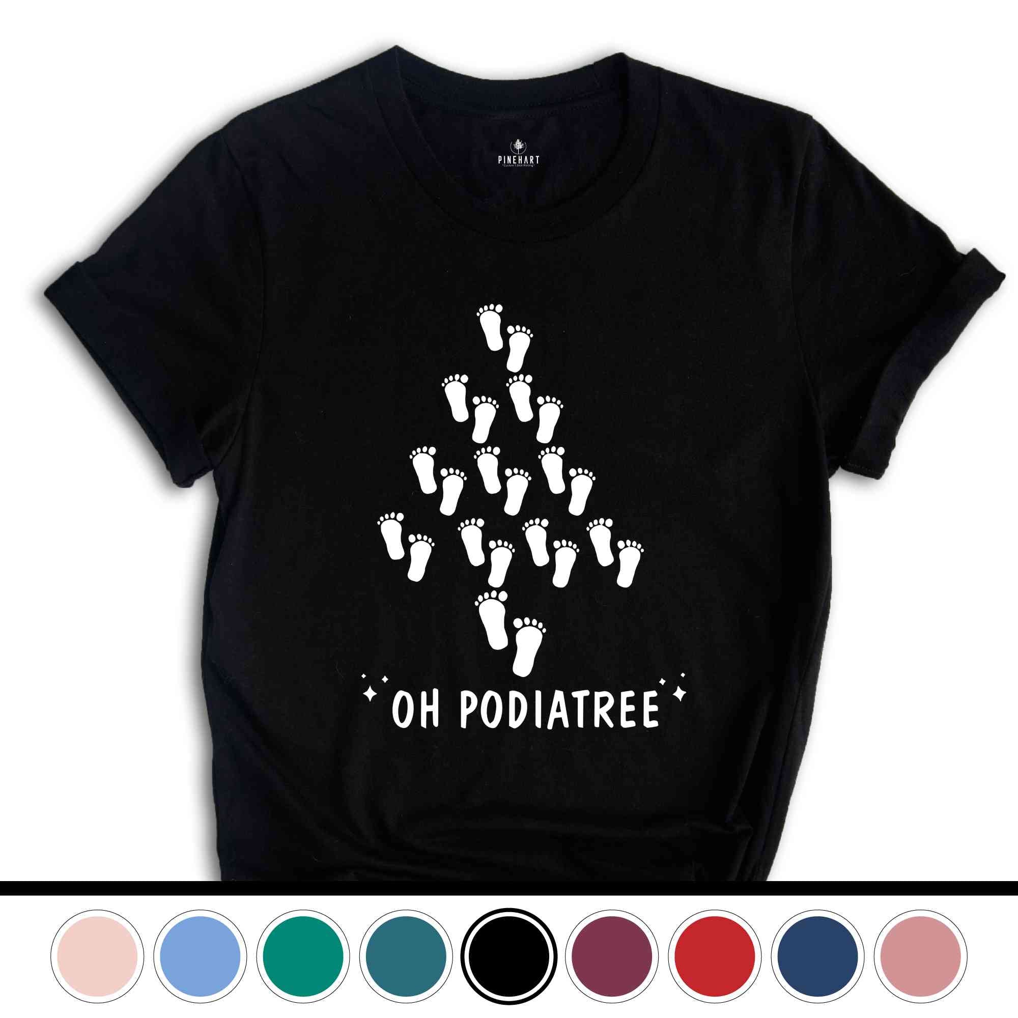 Christmas Oh Podiatree T-Shirt, Funny Xmas Podiatry Doctor Gift, Xmas Orthopedics Shirt, Christmas Costume, Christmas Sweatshirt