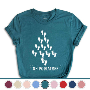 Christmas Oh Podiatree T-Shirt, Funny Xmas Podiatry Doctor Gift, Xmas Orthopedics Shirt, Christmas Costume, Christmas Sweatshirt