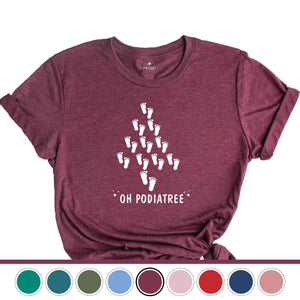 Christmas Oh Podiatree T-Shirt, Funny Xmas Podiatry Doctor Gift, Xmas Orthopedics Shirt, Christmas Costume, Christmas Sweatshirt
