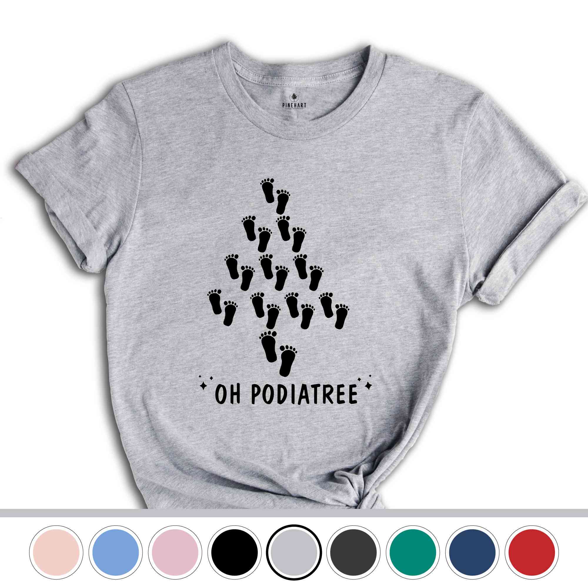 Christmas Oh Podiatree T-Shirt, Funny Xmas Podiatry Doctor Gift, Xmas Orthopedics Shirt, Christmas Costume, Christmas Sweatshirt