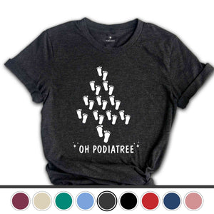 Christmas Oh Podiatree T-Shirt, Funny Xmas Podiatry Doctor Gift, Xmas Orthopedics Shirt, Christmas Costume, Christmas Sweatshirt
