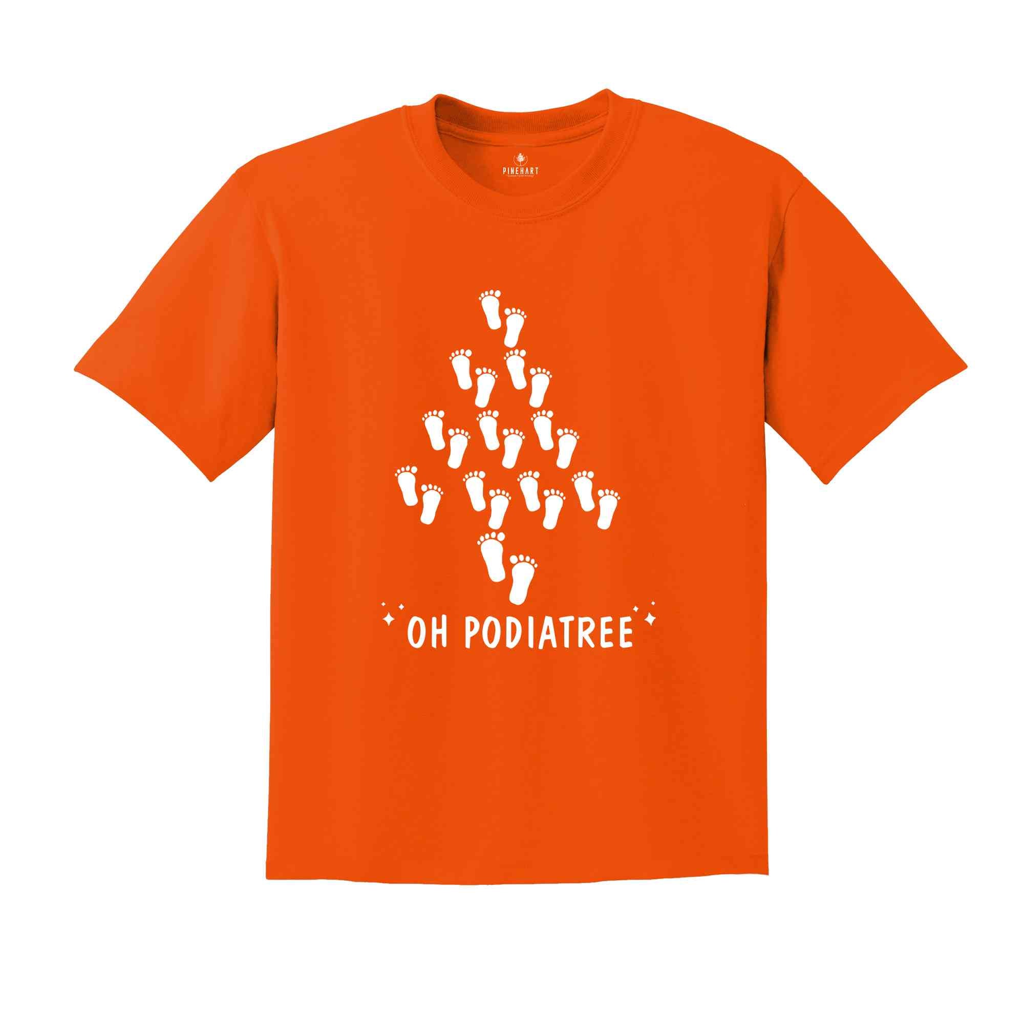 Christmas Oh Podiatree T-Shirt, Funny Xmas Podiatry Doctor Gift, Xmas Orthopedics Shirt, Christmas Costume, Christmas Sweatshirt