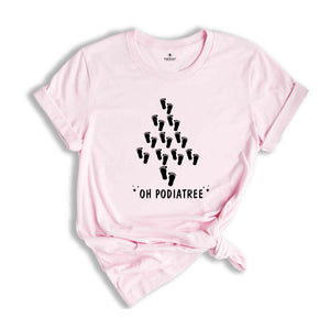 Christmas Oh Podiatree T-Shirt, Funny Xmas Podiatry Doctor Gift, Xmas Orthopedics Shirt, Christmas Costume, Christmas Sweatshirt