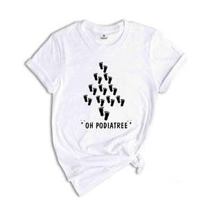 Christmas Oh Podiatree T-Shirt, Funny Xmas Podiatry Doctor Gift, Xmas Orthopedics Shirt, Christmas Costume, Christmas Sweatshirt