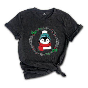 Christmas Penguin Shirt, Christmas Gift, Christmas Sweatshirt, Funny Christmas Tee, Holiday Apparel, Penguin Christmas Gift