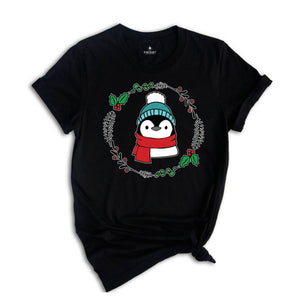 Christmas Penguin Shirt, Christmas Gift, Christmas Sweatshirt, Funny Christmas Tee, Holiday Apparel, Penguin Christmas Gift