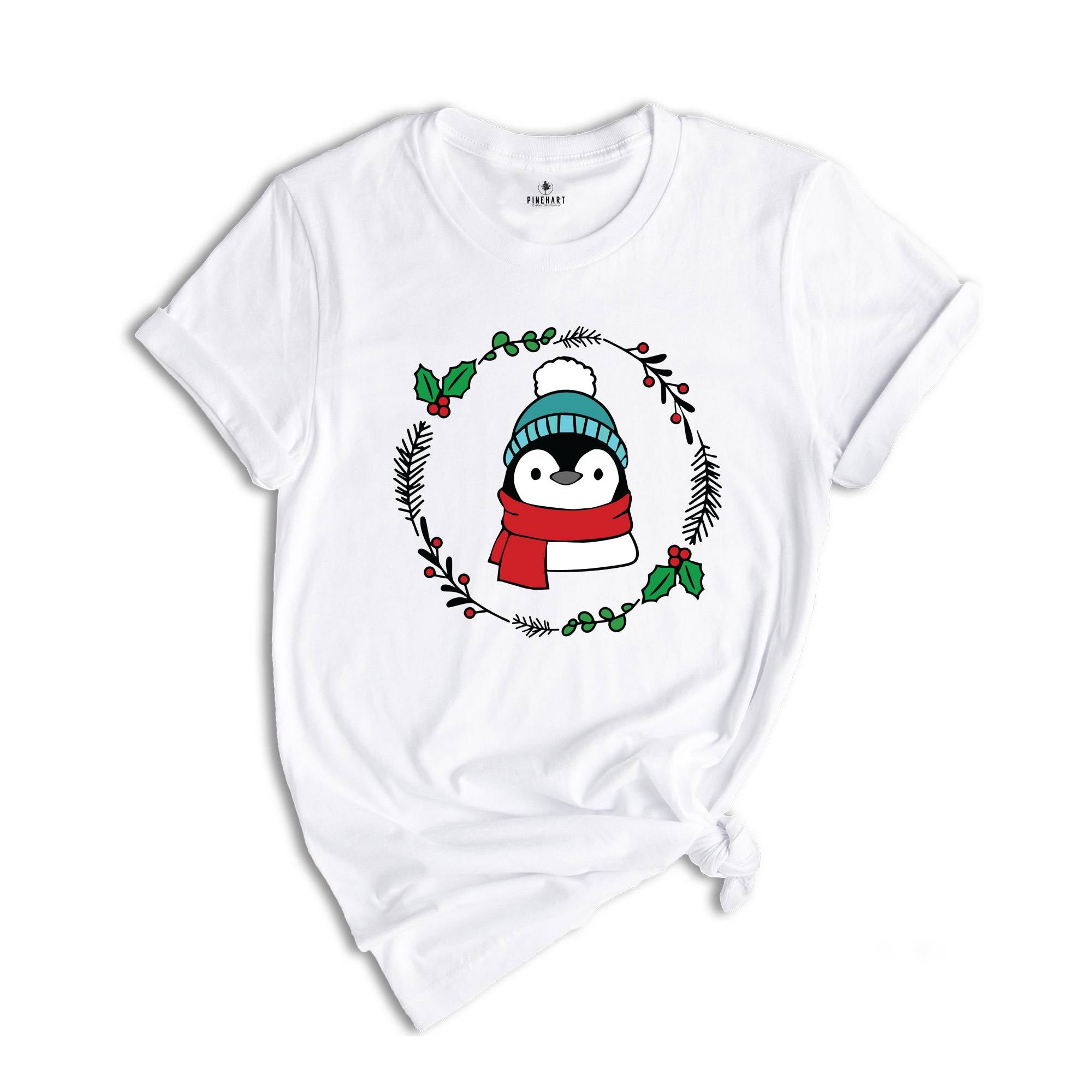 Christmas Penguin Shirt, Christmas Gift, Christmas Sweatshirt, Funny Christmas Tee, Holiday Apparel, Penguin Christmas Gift
