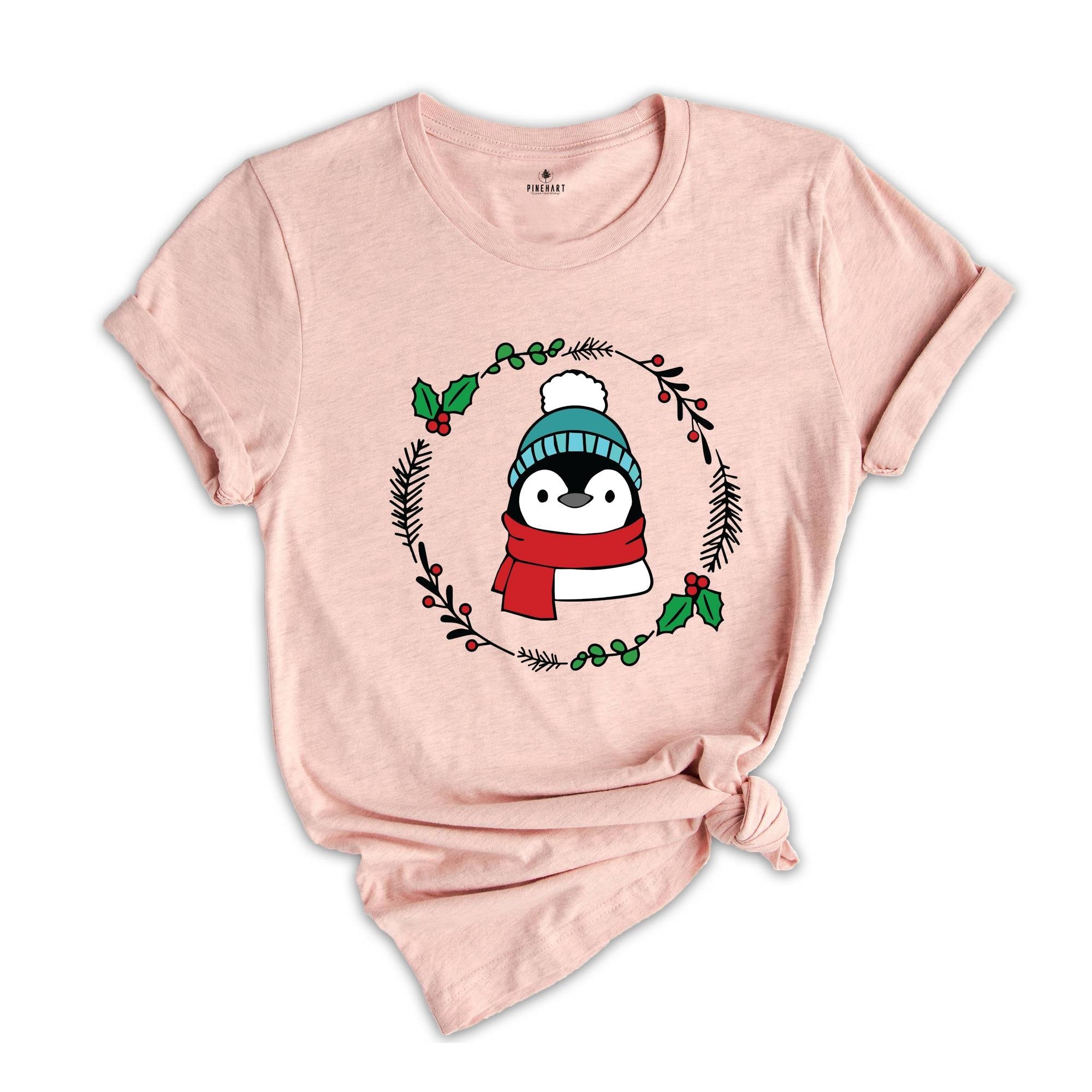 Christmas Penguin Shirt, Christmas Gift, Christmas Sweatshirt, Funny Christmas Tee, Holiday Apparel, Penguin Christmas Gift