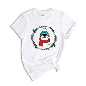 Christmas Penguin Shirt, Christmas Gift, Christmas Sweatshirt, Funny Christmas Tee, Holiday Apparel, Penguin Christmas Gift