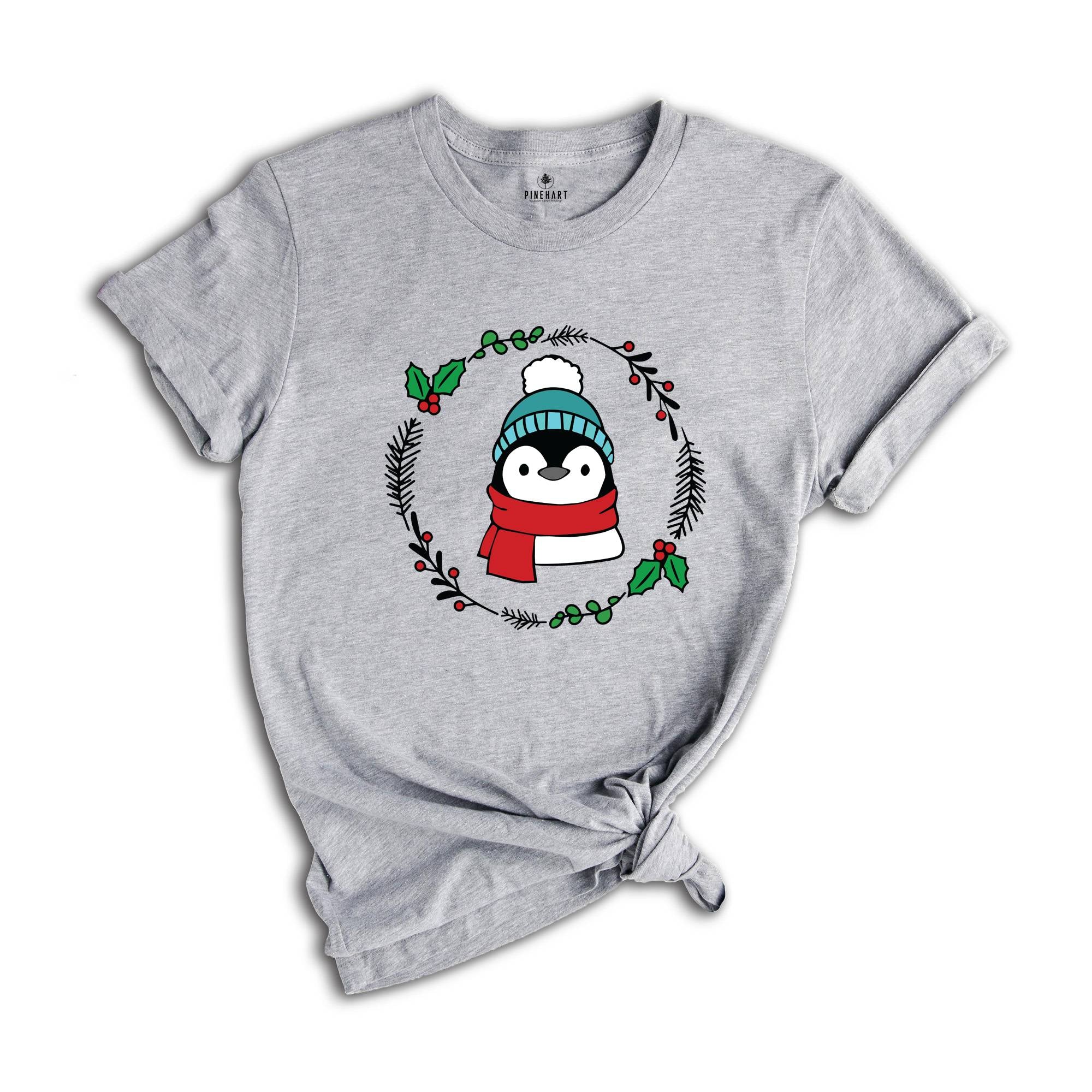 Christmas Penguin Shirt, Christmas Gift, Christmas Sweatshirt, Funny Christmas Tee, Holiday Apparel, Penguin Christmas Gift
