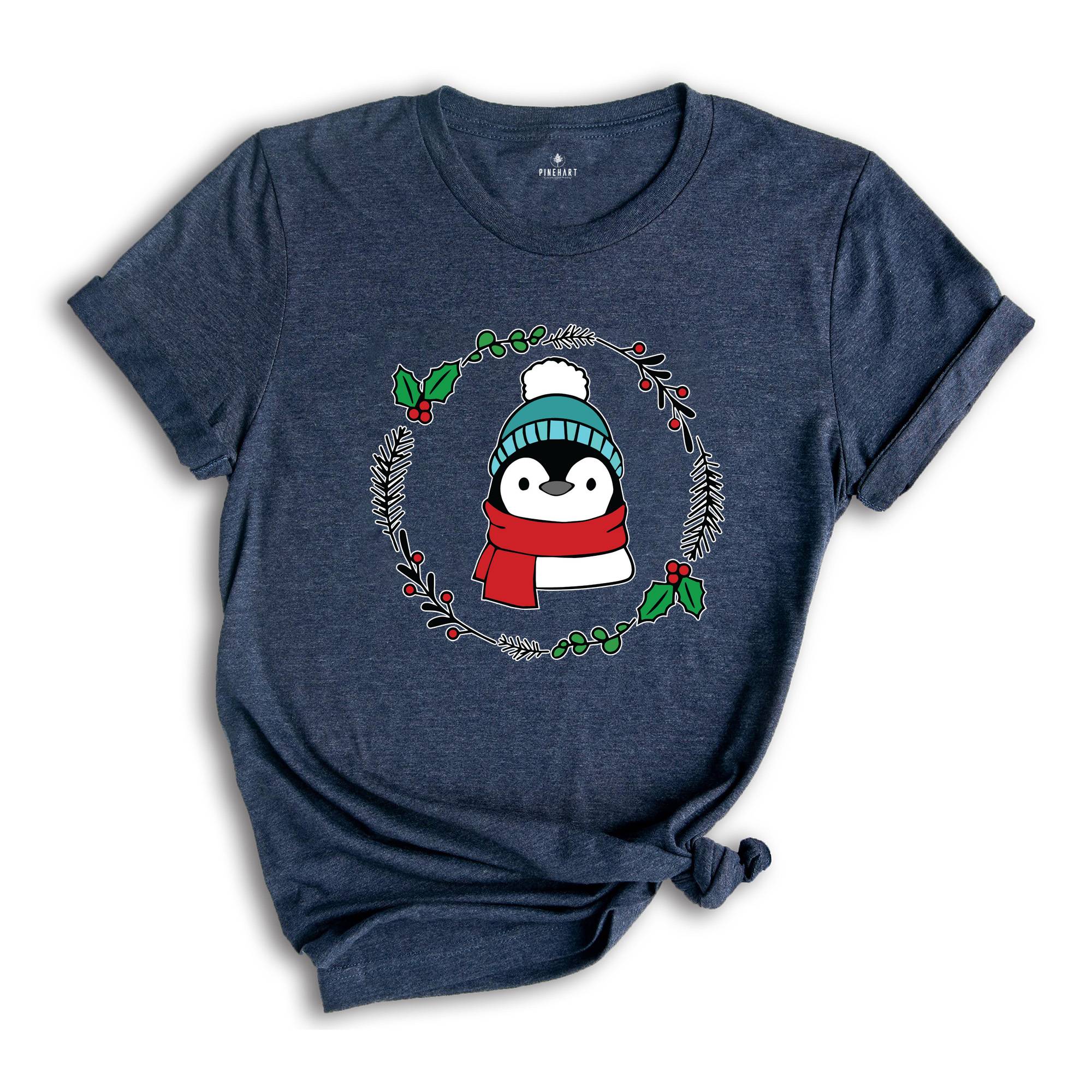 Christmas Penguin Shirt, Christmas Gift, Christmas Sweatshirt, Funny Christmas Tee, Holiday Apparel, Penguin Christmas Gift