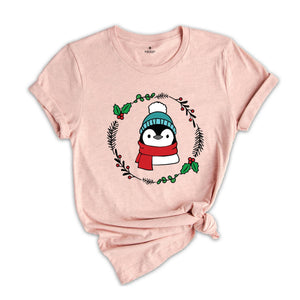 Christmas Penguin Shirt, Christmas Gift, Christmas Sweatshirt, Funny Christmas Tee, Holiday Apparel, Penguin Christmas Gift