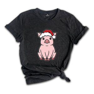Christmas Pig Shirt, Couple Holiday Shirt, Christmas Gift, Christmas Outfit, Pig Lover Gift, Christmas Farmer, Holiday Apparel