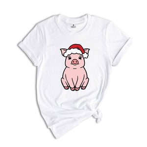 Christmas Pig Shirt, Couple Holiday Shirt, Christmas Gift, Christmas Outfit, Pig Lover Gift, Christmas Farmer, Holiday Apparel