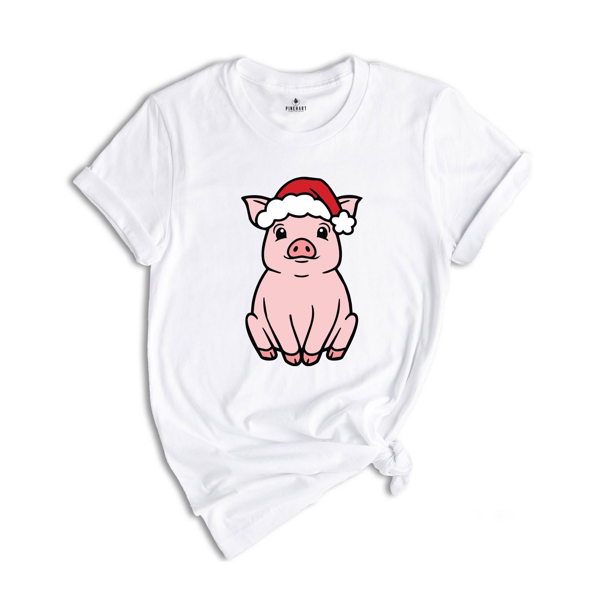 Christmas Pig Shirt, Couple Holiday Shirt, Christmas Gift, Christmas Outfit, Pig Lover Gift, Christmas Farmer, Holiday Apparel