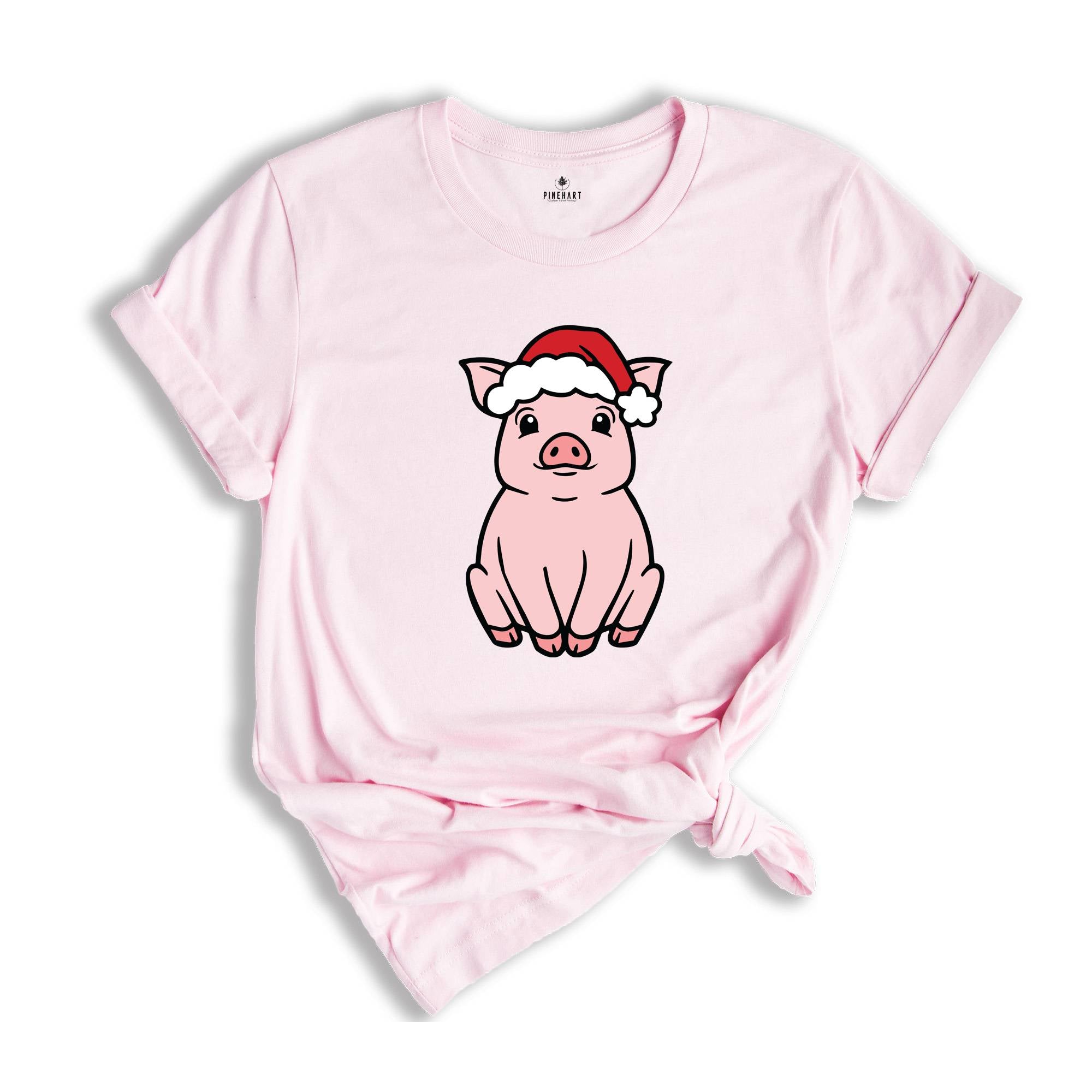 Christmas Pig Shirt, Couple Holiday Shirt, Christmas Gift, Christmas Outfit, Pig Lover Gift, Christmas Farmer, Holiday Apparel