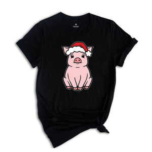 Christmas Pig Shirt, Couple Holiday Shirt, Christmas Gift, Christmas Outfit, Pig Lover Gift, Christmas Farmer, Holiday Apparel