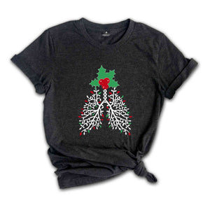 Christmas Respiratory Therapist Shirt, Christmas Shirt, Respiratory Therapist Gifts, Lung Crew Therapy, Therapist Assistant