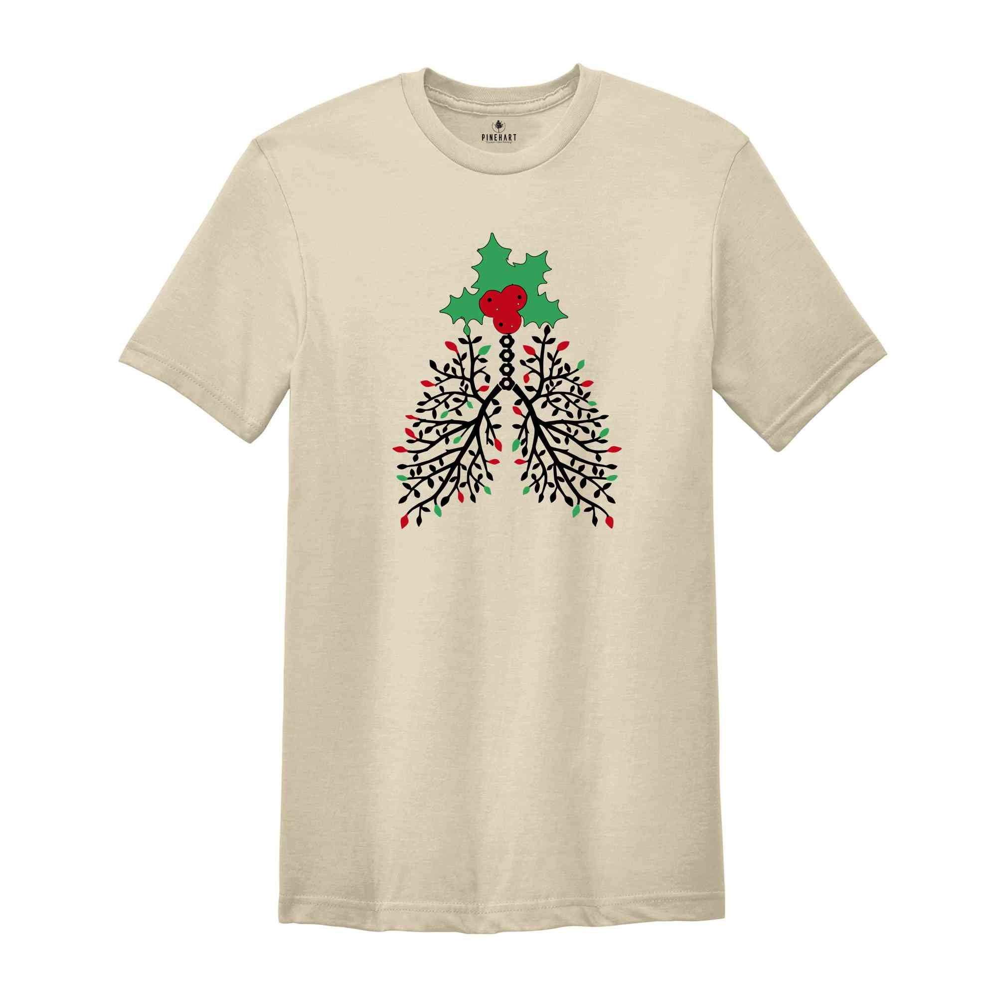 Christmas Respiratory Therapist Shirt, Christmas Shirt, Respiratory Therapist Gifts, Lung Crew Therapy, Therapist Assistant