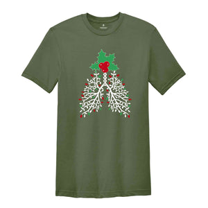 Christmas Respiratory Therapist Shirt, Christmas Shirt, Respiratory Therapist Gifts, Lung Crew Therapy, Therapist Assistant